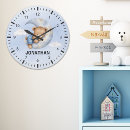 Search for boys room clocks Blue