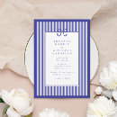 Search for blue border wedding invitations Navy