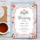 Search for tea party baby boy shower invitations Cute