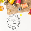 Search for sewing rubber stamps Handmade by
