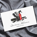 Search for black red business cards Beauty