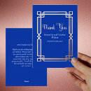 Search for navy blue background cards Script typography