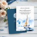 Search for sailing wedding invitations Blue