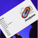 Search for bacterium business cards Microbiologist