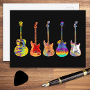 Search for colourful guitar postcards Modern