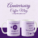 Search for tenth anniversary mugs For her