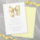 Search for canary yellow invitations For her
