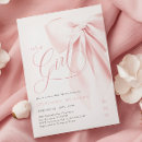 Search for girly baby shower invitations Blush pink