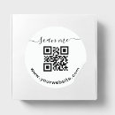 Search for scan me stickers Black and white