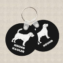 Search for black and white dog key rings Simple