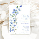 Search for in bloom baby boy shower invitations Wildflower