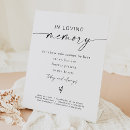 Search for memory table weddings In loving memory