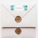 Search for brushstroke return address labels Elegant