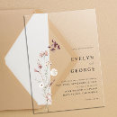 Search for whimsical square wedding invitations Elegant