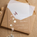 Search for whimsical square wedding invitations Elegant