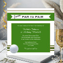Search for golf wedding invitations Sports