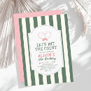 Search for pickleball paddle invitations Green