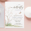 Search for butterfly flowers invitations A little butterfly