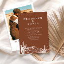 Search for western boho wedding invitations Terracotta