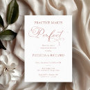 Search for rose gold rehearsal dinner invitations Modern