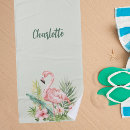 Search for flamingo beach towels Girl