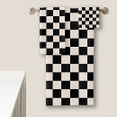 Search for checkerboard bath towels Geometric