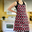 Search for quilt design aprons Red