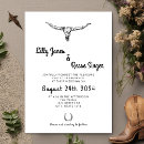 Search for boho cow skull invitations Desert