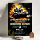 Search for army tank invitations For kids