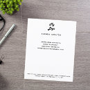 Search for information flyers Business logo
