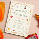 Search for shes off the market bridal shower invitations Whimsical quirky