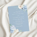 Search for sky blue wedding invitations Botanical