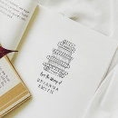 Search for book rubber stamps Cute