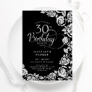 Search for elegant 30th birthday invitations Script
