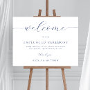 Search for navy welcome wedding signs Elegant