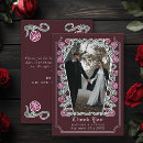 Search for red roses thank you cards Gothic