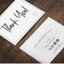 Search for simple business thank you cards Professional