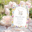 Search for teacup bridal shower invitations Watercolor