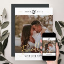 Search for finally save the dates Minimalist