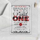 Search for lumberjack wild one birthday invitations Flannel