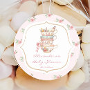 Search for teacup stickers Pink floral