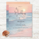 Search for sunset wedding invitations Seaside
