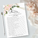 Search for bride and groom trivia Bridal shower