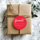 Search for red and white graduation stickers College