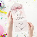Search for all in one baby girl shower invitations Elegant