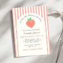 Search for sweet little peach baby shower invitations Elegant