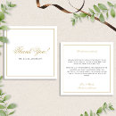 Search for gold wedding thank you cards Calligraphy script
