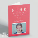 Search for nine year old girl birthday cards 9 years old