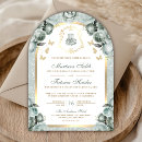 Search for gold butterfly wedding invitations Qr code