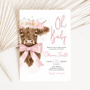 Search for highland cow invitations Pink